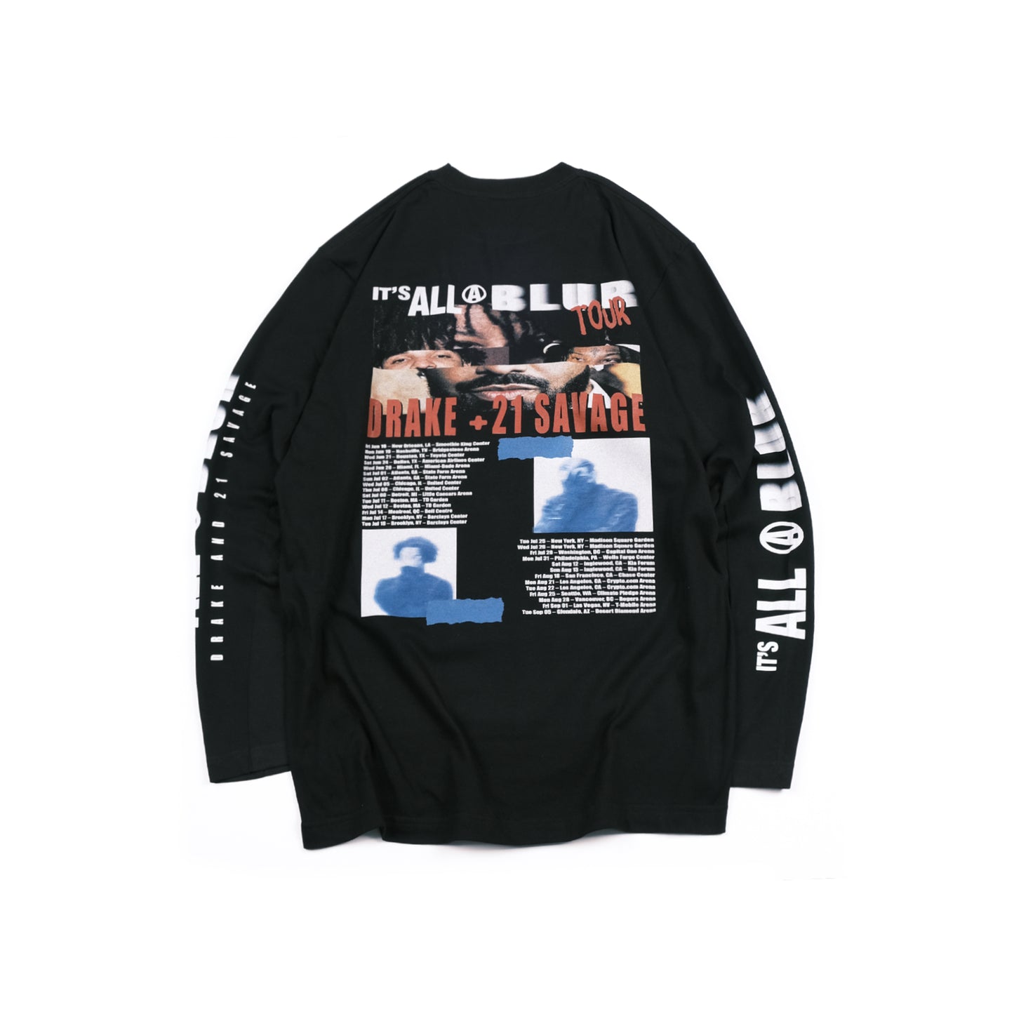 Drake & 21 Savage "It's All Blur" Tour Tee