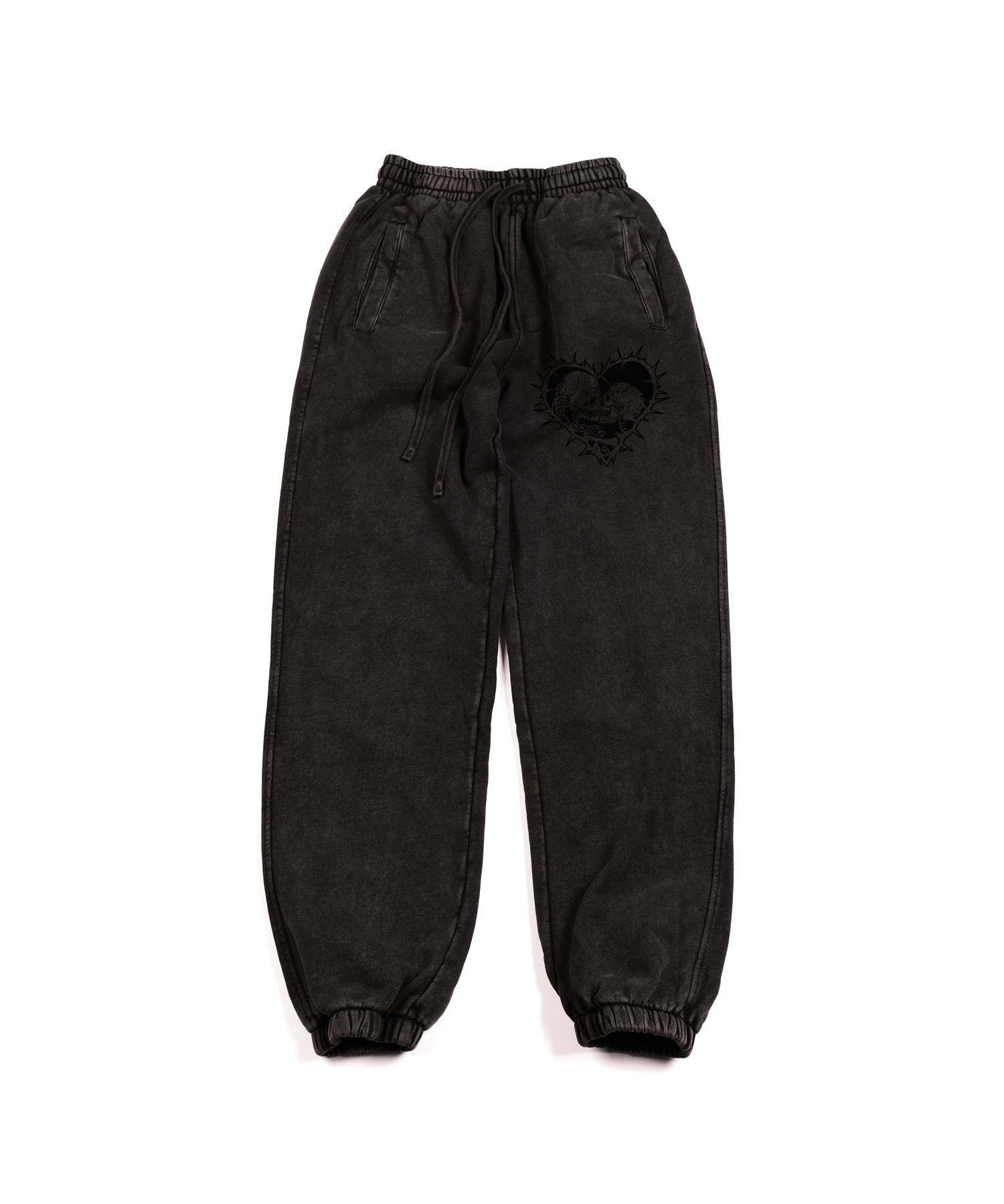 Broken Heart Sweatpants(Dark Brown)