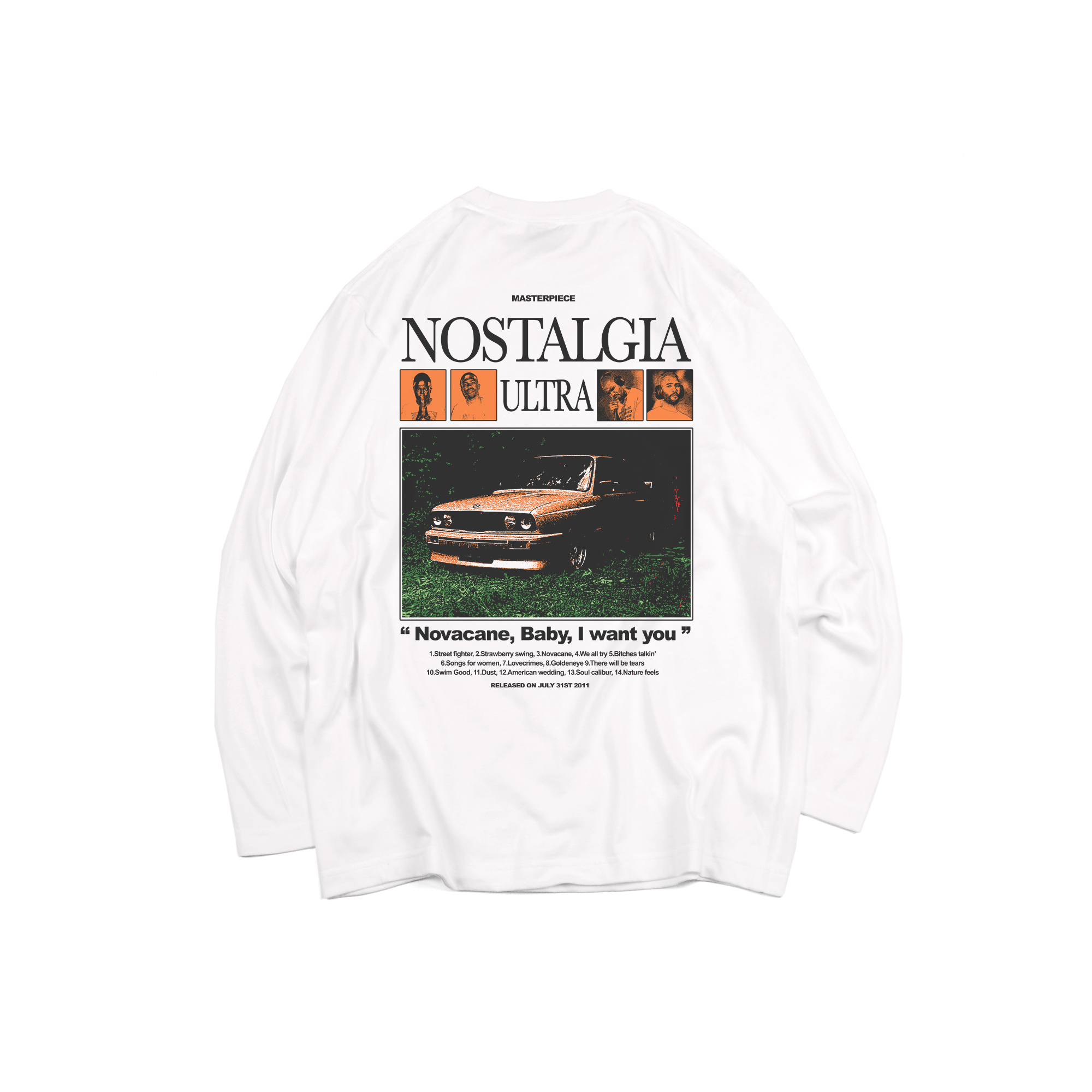 Frank Ocean "Nostalgia Ultra" Longsleeves