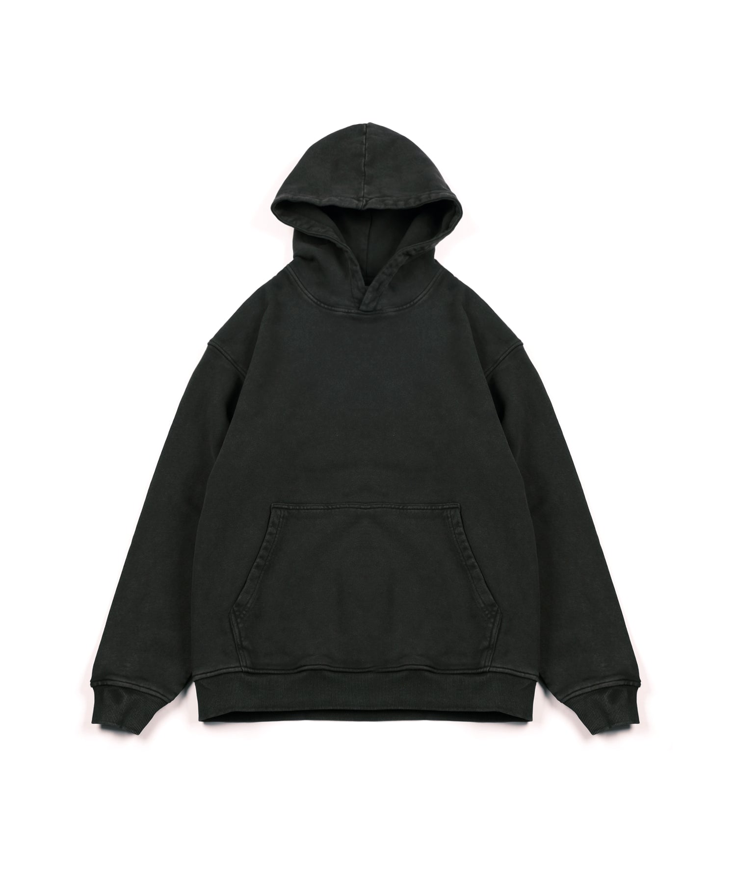 Kaveshop Wax Dyed Hoodie(BLACK)