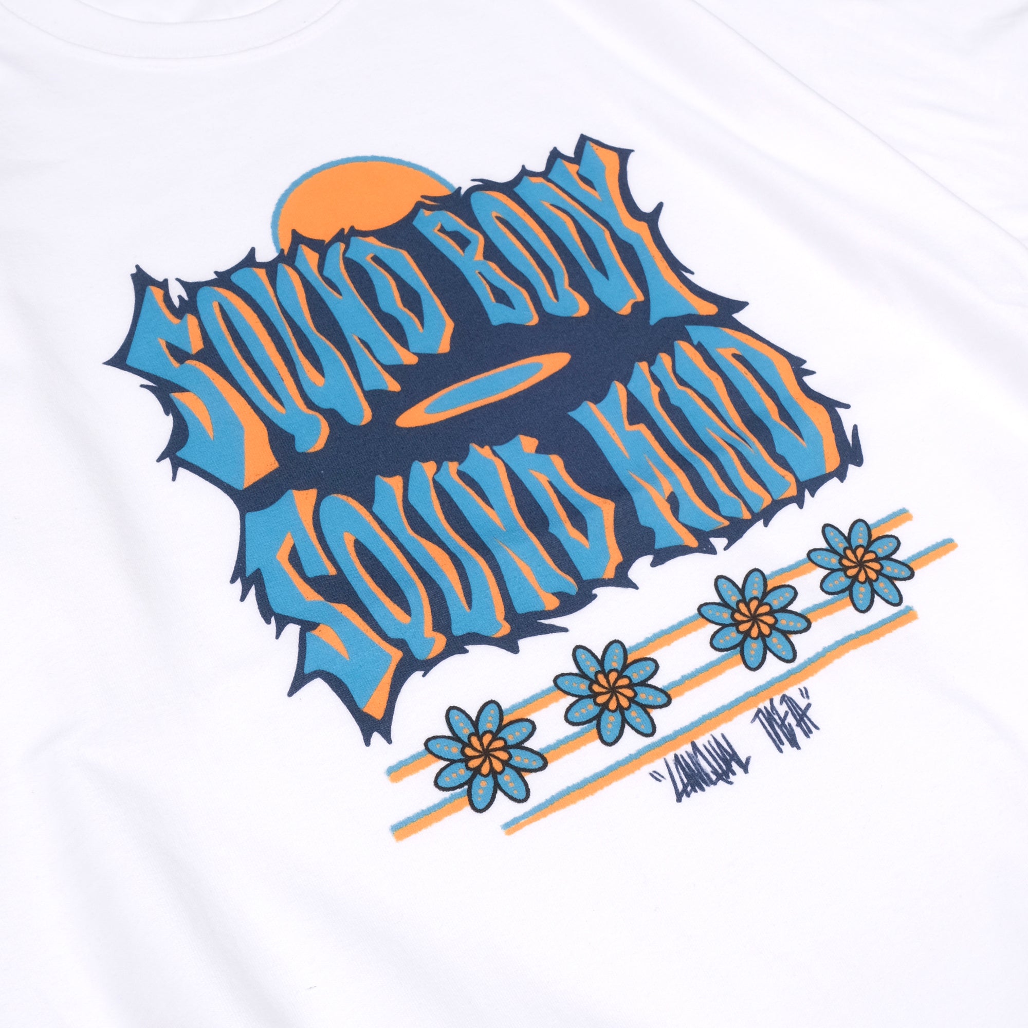 Sound Body Sound Mind Tee by Lowqual Theta